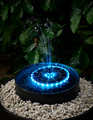 Fontene med solceller Ø16,5 cm – Garden